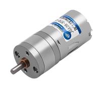 JGA25-370 Motore CC Mini Motoriduttore 6V / 12V / 24V Motoriduttore elettrico Coppia elevata 22/26/35/58/77/133/171/281/646/1360 giri/min(24V,16 RPM)