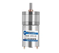 JGA25-370 Motore CC Mini Motoriduttore 6V / 12V / 24V Motoriduttore elettrico Coppia elevata 22/26/35/58/77/133/171/281/646/1360 giri/min