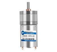 JGA25-370 Motore CC Mini Motoriduttore 6V / 12V / 24V Motoriduttore elettrico Coppia elevata 22/26/35/58/77/133/171/281/646/1360 giri/min
