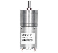 JGA25-370 Motoriduttore DC 24V 100 RPM Diametro Esterno 25 mm Albero Centrale Riduttore per Applicazioni Industriali