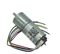 JGA25-371 Encoder for motoriduttore CC 12V 18-1930 giri/min Supporto CW CCW Controllo velocità invertito Motore elettrico 1 pz(1360rpm,24V)