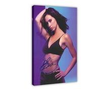 JGACBHE Poster su tela con Jennifer Love Hewitt, decorazione per camera da letto, ufficio, camera da letto, regalo, 20 x 30 cm