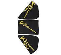 JGANRF Moto Anti-Skid Protector Rilievo del Serbatoio del Carburante Sticker Gas Knee Brace Trazione Laterale Decal per V-Strom DL650 DL 650