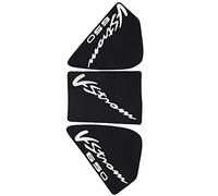 JGANRF Moto Anti-Skid Protector Rilievo del Serbatoio del Carburante Sticker Gas Knee Brace Trazione Laterale Decal per V-Strom DL650 DL 650