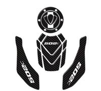 JGANRF per 502C Adesivo Serbatoio Carburante in Fibra di Carbonio Moto Anti-Graffio Protector Decalcomanie della Copertura Accessori 2021 502 C