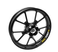 JGANRF per NC700 NC700S NC700X Decalcomanie per Ruote Moto Adesivi per Cerchioni per Pneumatici Applique Riflettente