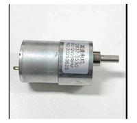 JGB37-3530 12 V 24 V DC Gear Motor 37 mm All Metal Gearbox, 7-600 RPM High Torque Geared Motor with Eccentric Output Shaft for DIY Robot Home Automation (Motor Bracket contro,319 rpm, 24 V)