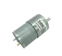 JGB37-3530 Motoriduttore 12V DC High Turque Invertito 24 volt Cambio for ingranaggi Motore elettrico in metallo Parti intelligenti fai-da-te(12v 12rpm,Package B)