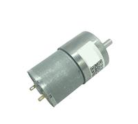 JGB37-3530 Motoriduttore 12V DC High Turque invertito 24Volt Cambio for ingranaggi Mini motore elettrico in metallo Smart(Package R,12v 35rpm)