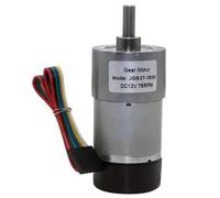 JGB37-3530 Motoriduttore CC 12V 24V 6-1600RPM Encoder Hall Riduttore elettrico interamente in metallo con encoder ad alta coppia(Motor With Bracket,12V 18.5 RPM)