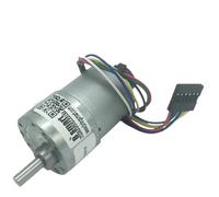 JGB37-3530B Motore con ingranaggi CC 12V 24V con disco di codifica Motori di misurazione della velocità personalizzati ad alta coppia Motore con encoder