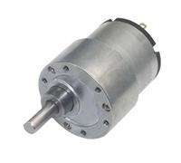 JGB37-520 DC 6V/12V/24V Motoriduttore a coppia elevata Motore elettrico interamente in metallo con scatola ingranaggi 7/12/22/35/45/66/107/200/320/600/960 giri/min(66RPM_24V)