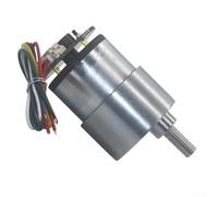 Jgb37-520 Motoriduttore CC con encoder Hall, 12V 25Kgcm coppia alta reversibile, per robot veicoli intelligenti bilanciamento progetti auto (12V1000)