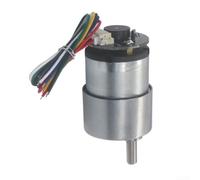 Jgb37-520 Motoriduttore CC con encoder per robotica e automazione, 12 V 24 V coppia elevata 25 kgcm, regolabile 7-960 giri/min, design compatto in alluminio, funzione di retromarcia in avanti colore