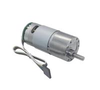 JGB37-545 DC 12 V-24 V, motoriduttore a vite senza fine con cambio in metallo, encoder motore elettrico da 12 a 2000 rpm, 1 pezzo (DC24V24RPM)