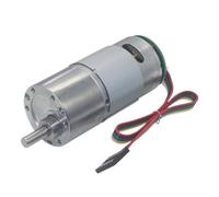 JGB37-545 Encoder Motore DC 6V 12V 24V Motoriduttore in metallo Riduttore Velocità 12rpm a 2000rpm Coppia elevata Fai da te(24V 46RPM)