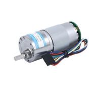 JGB37-545B Motore elettrico a ingranaggi 12V DC 24V 37mm ad alta coppia e velocità regolabile, 1 pezzo(600RPM,24V Motorand bracket)