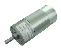 Jgb37-550 Motore 12V Motoriduttore a coppia elevata 6V con motori riduttori DC 12 Volt invertiti con ventola di raffreddamento del cambio in metallo(1150 RPM,12V)