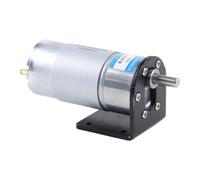 JGB37-555 Motore elettrico con ingranaggi a corrente continua da 37 mm, coppia elevata, regolazione della velocità, 1 pezzo(960RPM,12VMotor and Bracket)