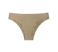 JGDSDMJG Mutandine Donna Senza Soluzione di continuità A Un Parto Fatte Egg da Donna, Slip Triangolari nel Cavallo Fatto Cotone Puro-Colore della Carne-XL