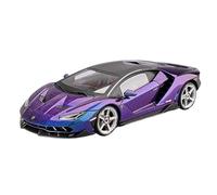 JGEPBHXWV Pressofusione 1:18 Per Lamborghini LP770 Modelli Auto Lega Scala Squisita Porta Apribile Collezione Decorazioni Modelli Veicoli Finiti(Purple)