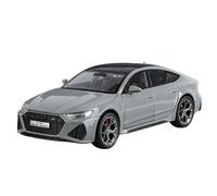 JGEPBHXWV Pressofusione 1:24 Per AUDI RS7 Modelli Di Auto In Lega Moda Su Scala Finita Kit Di Modelli Di Veicoli Display Collezione Di Souvenir(Silver1)