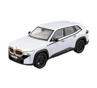 JGEPBHXWV Pressofusione 1:24 Per BMW XM Modelli Auto Lega Squisite Scala Finita Squisita Scala Veicolo Modello Kit Esposizione Souvenir Collezione(White)