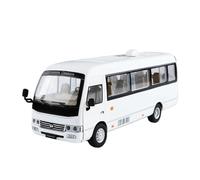 JGEPBHXWV Pressofusione 1:24 Per Toyotas Coaster Modelli Auto Lega Moda Scala Finita Kit Modelli Veicoli Display Collezione Souvenir(White)