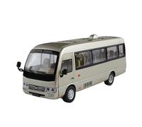 JGEPBHXWV Pressofusione 1:24 Per Toyotas Coaster Modelli Auto Lega Moda Scala Finita Kit Modelli Veicoli Display Collezione Souvenir(Metallic)
