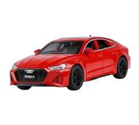 JGEPBHXWV Pressofusione 1:32 Per Audi RS7 Modelli Di Auto In Lega Squisito Modello Di Veicolo In Scala Finita Kit Display Collezione Souvenir(Red)
