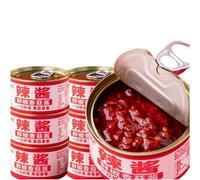 JGFWAT salsa di funghi chili, condimento piccante ai funghi, per bibimbap, noodles, panini al vapore, (lattine da 80 g x 3 lattine)