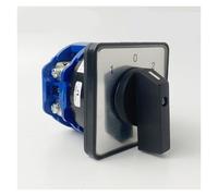 JGGCKNOGG LW26-160/1 Interruttore a camme Rotante 1 Polo 4 terminali Controllo Doppia Potenza Multiposizione 160A 690V Contatto in Argento YMW26 LW28(1-0-2)