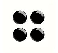 JGGQSY 4pcs Adesivi protettivi per Serrature Auto,Compatibile con Hyundai i20 i30 ix20 ix35 Tucson Santa Fe, Accessori Auto,Black