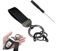 JGGQSY Portachiavi Auto,Compatibile con Fit Ford Transit Custom,Accessori per Auto,Black