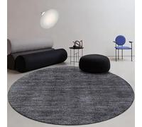 JGGXHM Sedia girevole da gioco per computer da ufficio di lusso circolare Llight con tappetino antiscivolo, sgabello da studio sporco sotto il tappeto della camera da letto (140 cm)