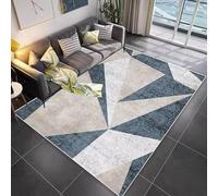 JGGXHM Tappeti antiscivolo per divani geometrici, decorazione per la casa, moderni, lavabili, per soggiorno, tavolini da caffè, tappetini per balconi (160x240 cm)