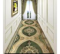 JGGXHM Tappeti da corridoio retrò per la decorazione del soggiorno, tappetini per corridoio, tappetini per l'ingresso di lusso, tappeto lungo (60x130 cm)