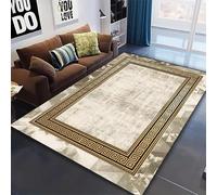 JGGXHM Tappeti moderni di lusso di grandi dimensioni per la decorazione del soggiorno, tappeti astratti antiscivolo per camera da letto, tappetini lavabili per la cucina 100x150cm