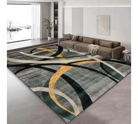 JGGXHM Tappeto astratto nordico per soggiorno, tavolini da caffè, divano, grandi tappeti, decorazione per la casa, tappetini antiscivolo, tappeto a pelo corto 180x240cm