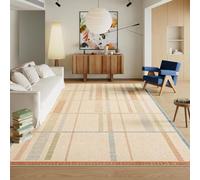 JGGXHM Tappeto decorativo per camera da letto, stile moderno, per soggiorno, morbido tappetino da salotto, lavabile in lavatrice, soffice tappeto per la zona notte 100x150cm