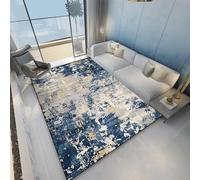JGGXHM Tappeto decorativo per soggiorno, tappeto astratto, moderno, leggero, di lusso, per la casa, per ingresso, divano, zona notte, tappetino per camera da letto, guardaroba, corridoio 100x200cm