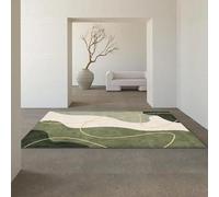 JGGXHM Tappeto giapponese per soggiorno, camera da letto, arredamento di lusso, tappeto astratto, moderno, nordico, tappeto da salotto, tappetino antiscivolo lavabile 60x90cm