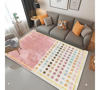 JGGXHM Tappeto moderno astratto per soggiorno, zona divano, tappeti antiscivolo, tavolini da caffè, facile da pulire, tappetini morbidi per camera da letto (70x140 cm)