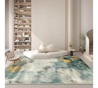 JGGXHM Tappeto moderno in stile astratto per soggiorno, semplice, per la casa, divano, ampia area, camera da letto, studio, tappetini lavabili (245x365 cm)