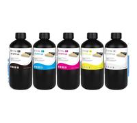 JGHFReW 1000ml bottiglia inchiostro DTF e vernice compatibili con film DTF AB per XP600 TX800 1390 L800 L1800 stampanti adatte per trasferimenti DTF(Magenta)