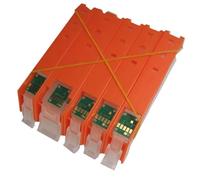 JGHFReW 10SET PGI-580 CLI-581 Cartuccia di inchiostro ricaricabile con chip permanente compatibile con stampanti selezionati tra cui TS705 TS6150 TS6250 TR7550 TR8550 TR9550C Modelli