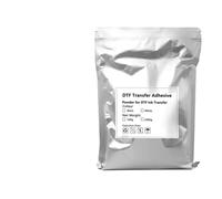 JGHFReW 500 g di trasferimento a caldo DTF in polvere bianco adesivo nero per stampanti per film DTF compatibili con la stampa di tessuto diretta a tessuti su vari tessuti(500g-White)