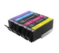 JGHFReW 6 cartucce d'inchiostro compatibili con PGI580 CLI581 PGI-580 CLI-581 for stampanti come TR7550 TR8550 TS6150 TS8150 TS9150 TS9155