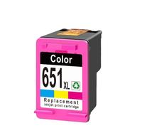 JGHFReW 651 Sostituzione della cartuccia di inchiostro Compatibile con OfficeJet 202 202C 252 252C e Deskjet Ink Advantage 5575 5645 Stampanti(Hp 651xl 1color)