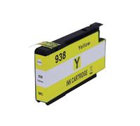 JGHFReW 938xl 938 Cartuccia a inchiostro Compatibile con OfficeJet Pro 9110b 9120 9130 9720 9730 Stampanti(1PC Yellow)